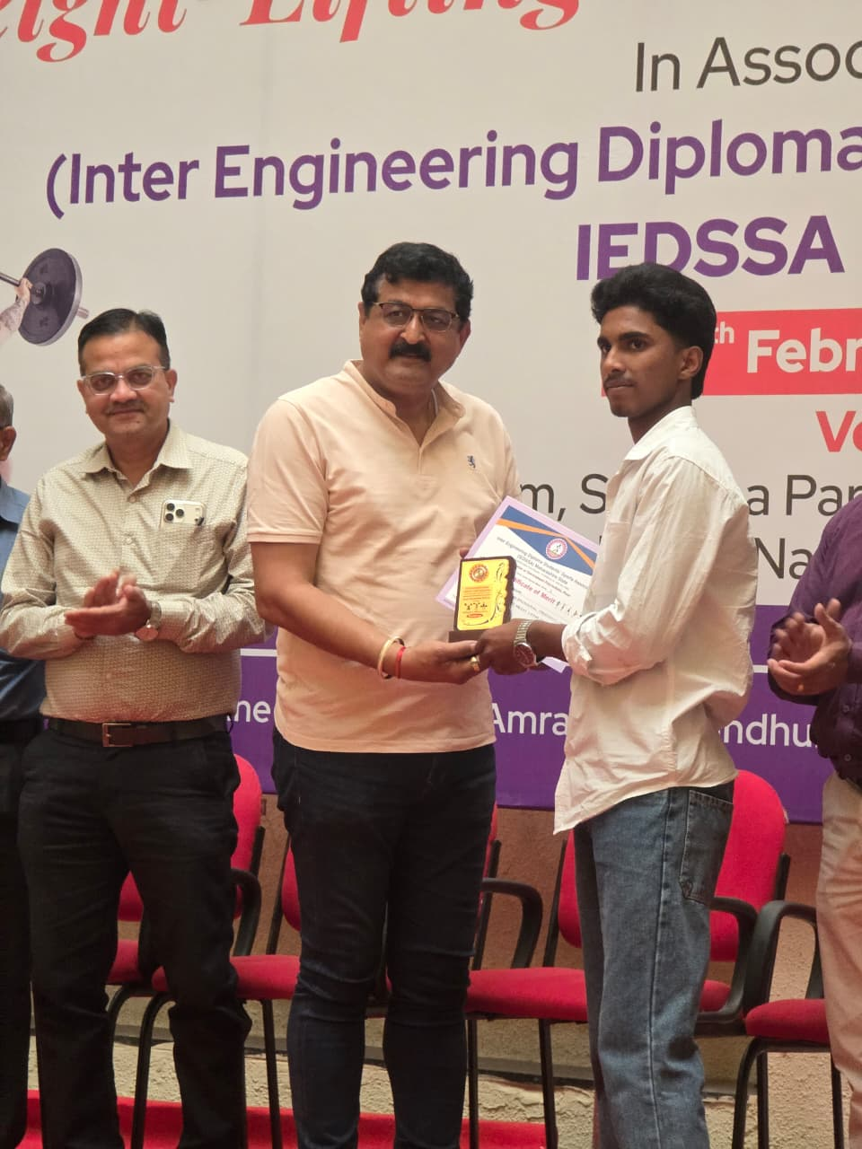 Sharad Yedalawar Runner-up in IEDSSA I-zone 2025-2026
