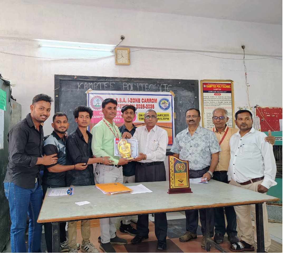 BOYS Carrom team Winner of IEDSSA I-zone 2025-2026  