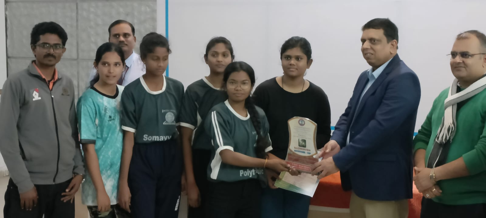 GIRLS Table Badminton – Runner-up of IEDSSA I-zone 2023-2024 