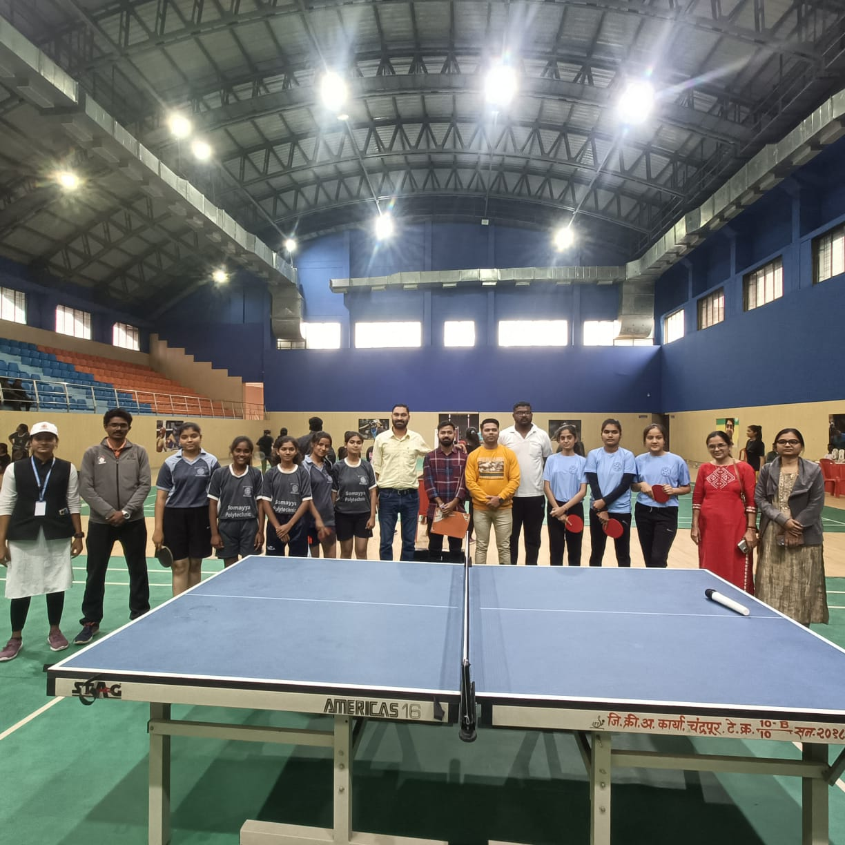 GIRLS Table Tennis team – Runner-up of IEDSSA I-zone 2023-2024