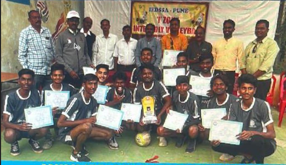 BOYS Volleyball team Winner of IEDSSA I-zone 2022-2023 